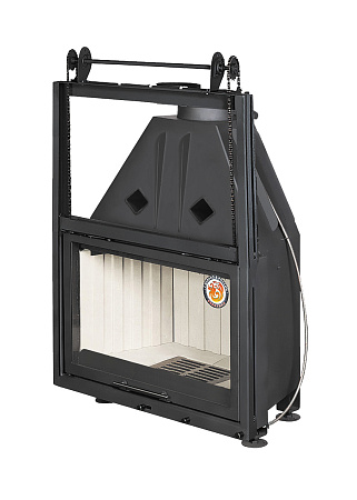 Топка АЛЬФА 800 K с контргрузом 