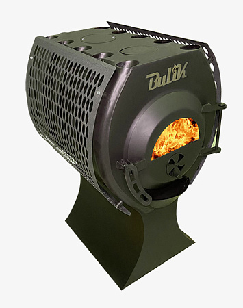 Отопительная печь BuliK 200 PLUS Стекло с экранами